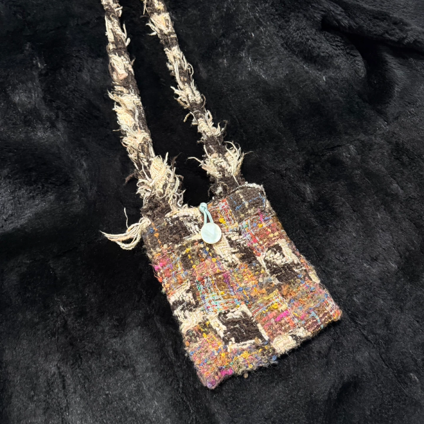Handmade Colorful Woven Shoulder Bag
