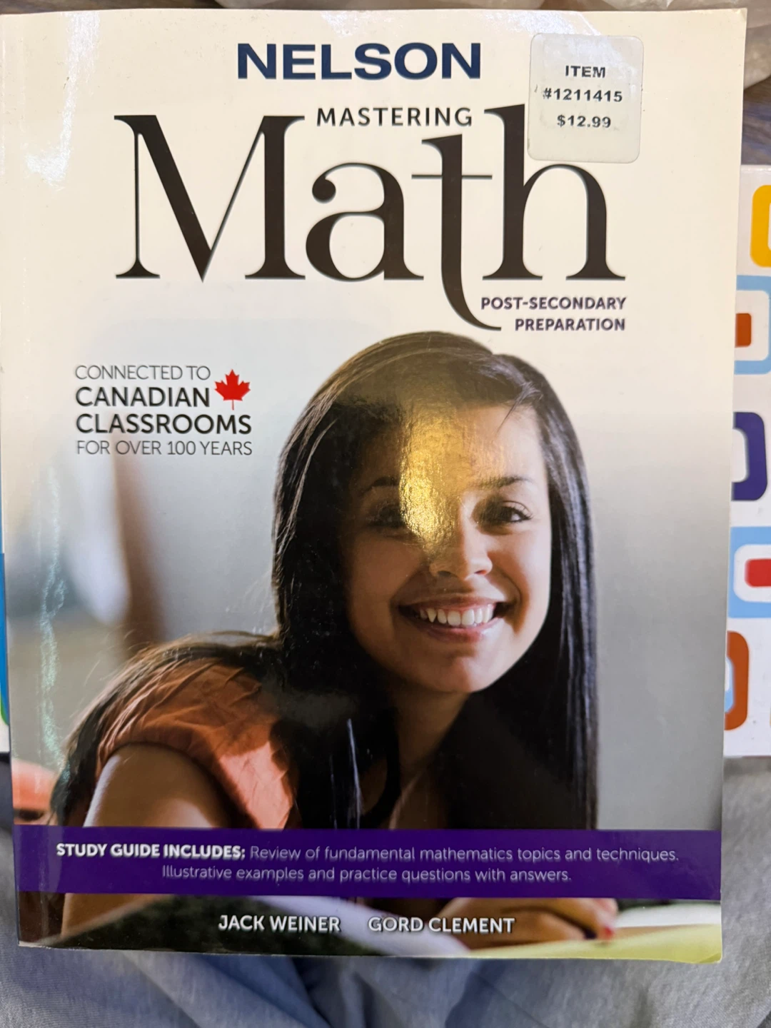 Math post secondary and English book