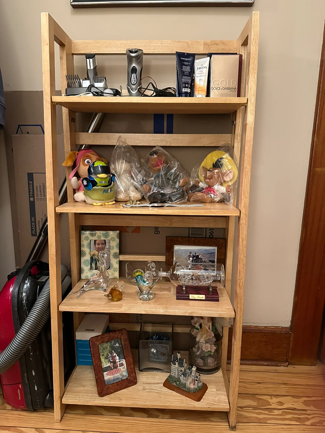 Wooden Shelving Unit