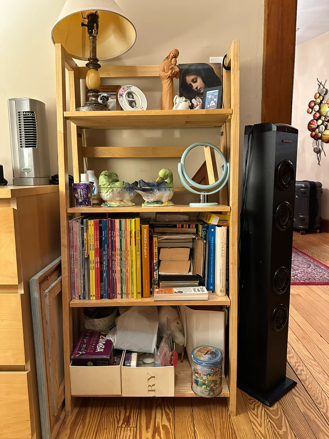 Wooden Shelving Unit - photo 2