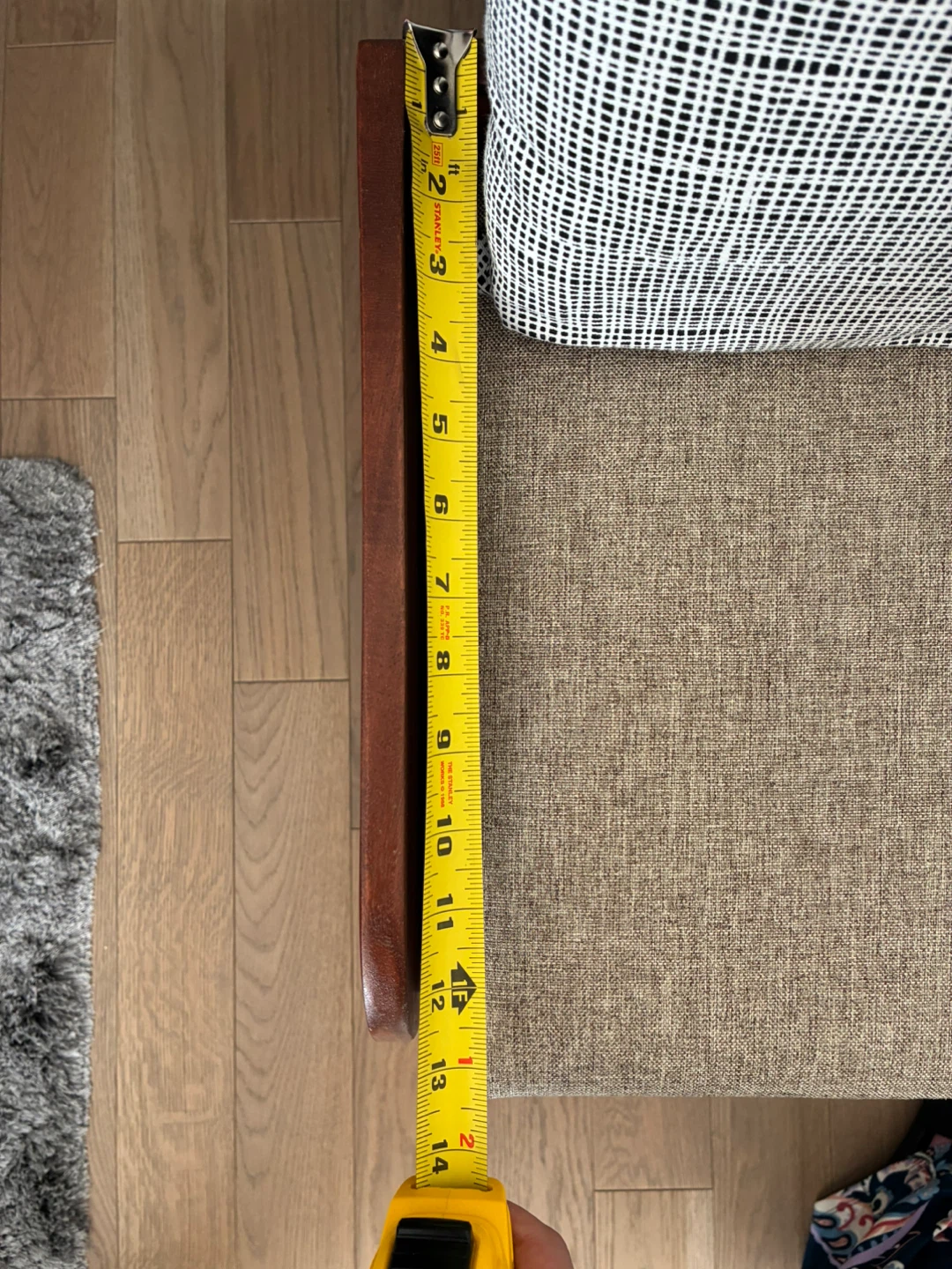 Wooden Entryway Bench with Storage - photo 3