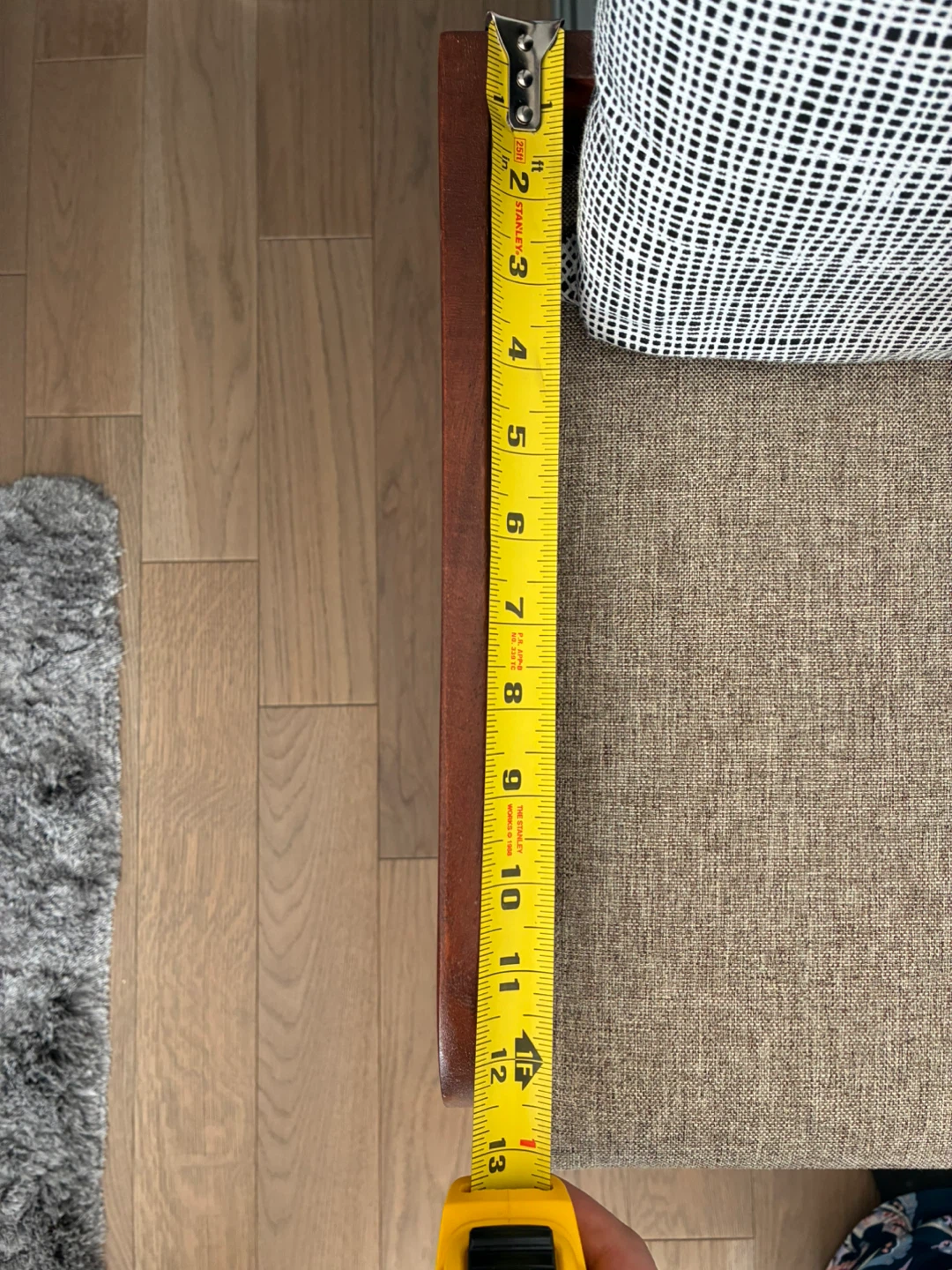 Wooden Entryway Bench with Storage - photo 2