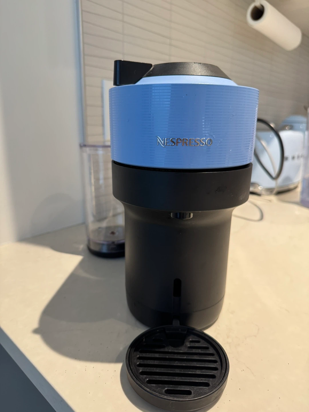 Nespresso Vertuo Pop Light Blue Coffee Machine