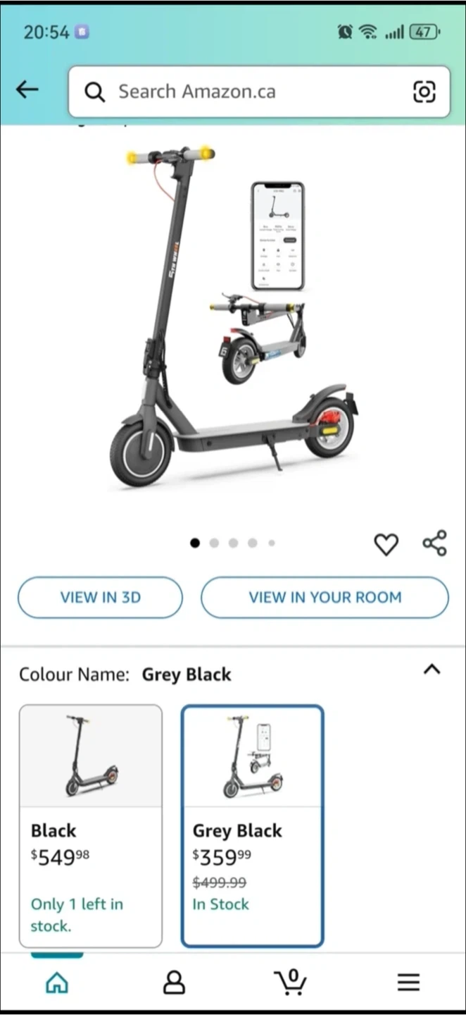 5th Wheel M1 Electric Scooter - Like New! - photo 4