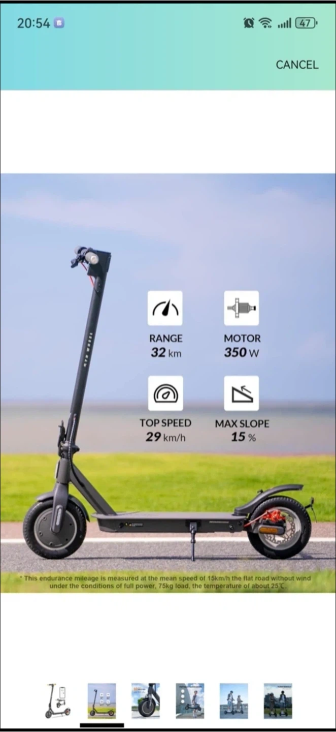 5th Wheel M1 Electric Scooter - Like New! - photo 5