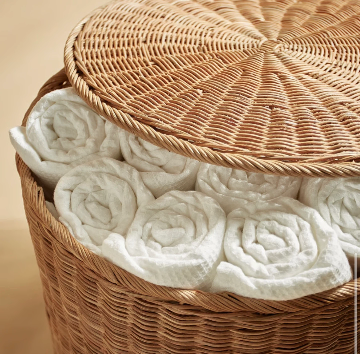 IKEA Basket with Lid - Rattan - photo 4