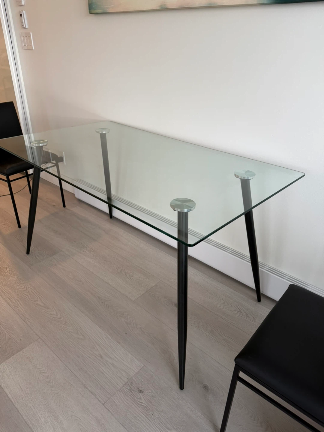 Glass Top Dining Table - photo 2