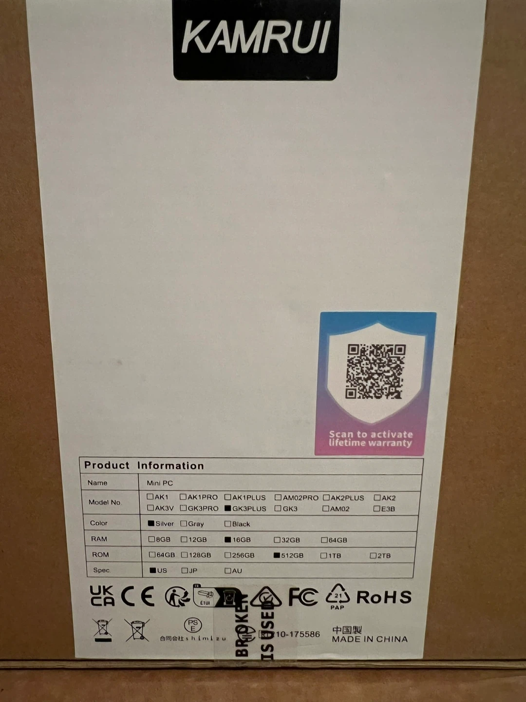 KAMRUI Mini PC - New in Box! - photo 2