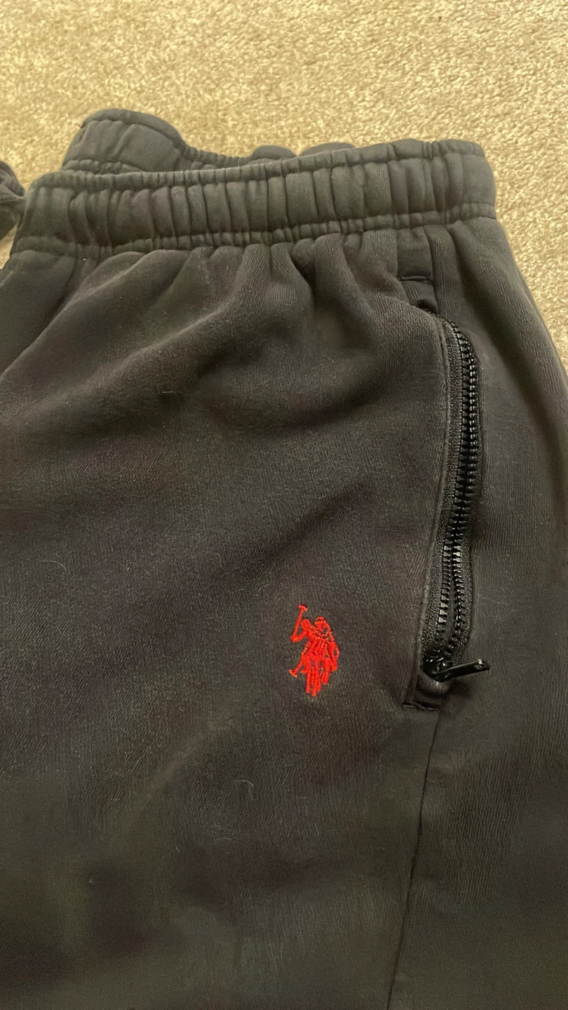 U.S. Polo Assn. Black Sweatpants - photo 2