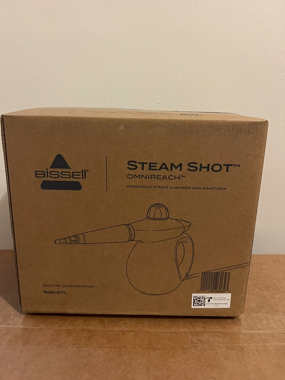 Bissell SteamShot OmniReach Handheld Steamer - New