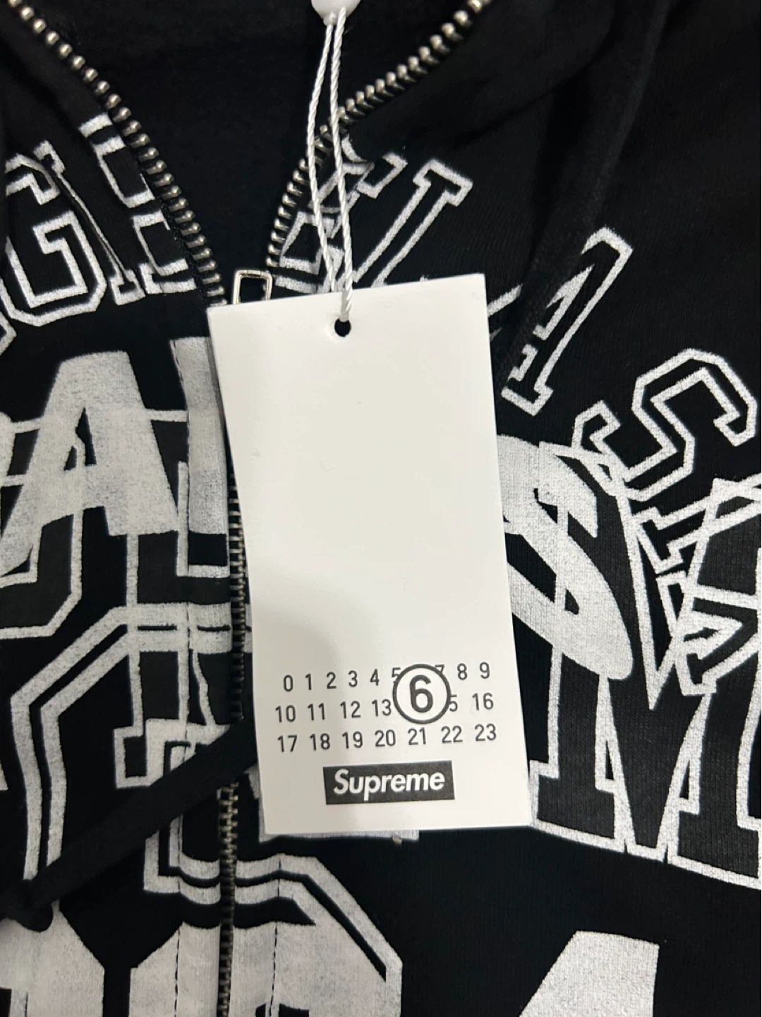 Supreme × MM6 Maison Margiela Zip Up Hoodie - photo 4