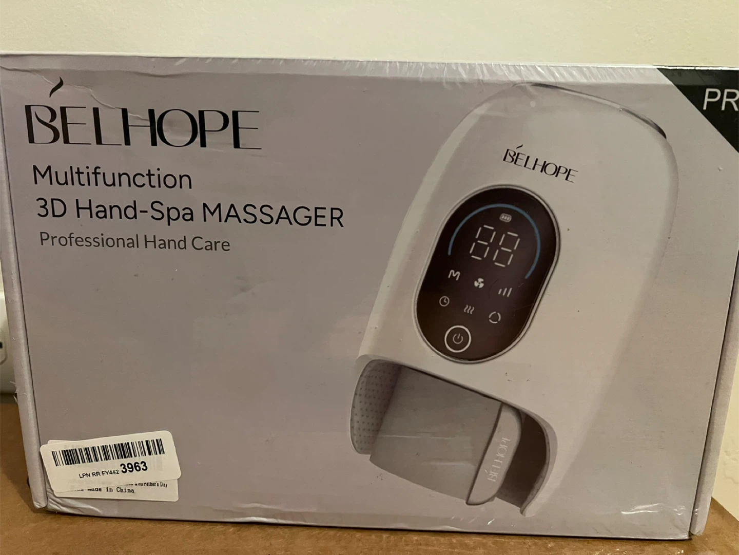 New BELHOPE Multifunction 3D Hand-Spa Massager