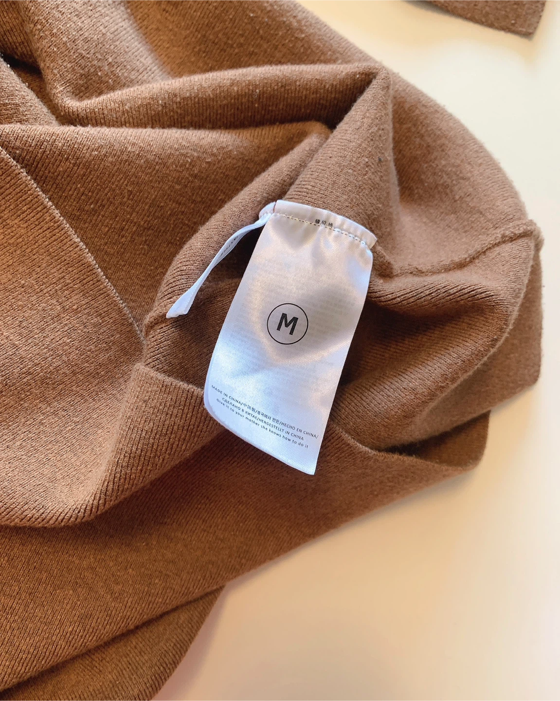 Brown 100% Wool Hooded Midi Dress Size M - photo 3