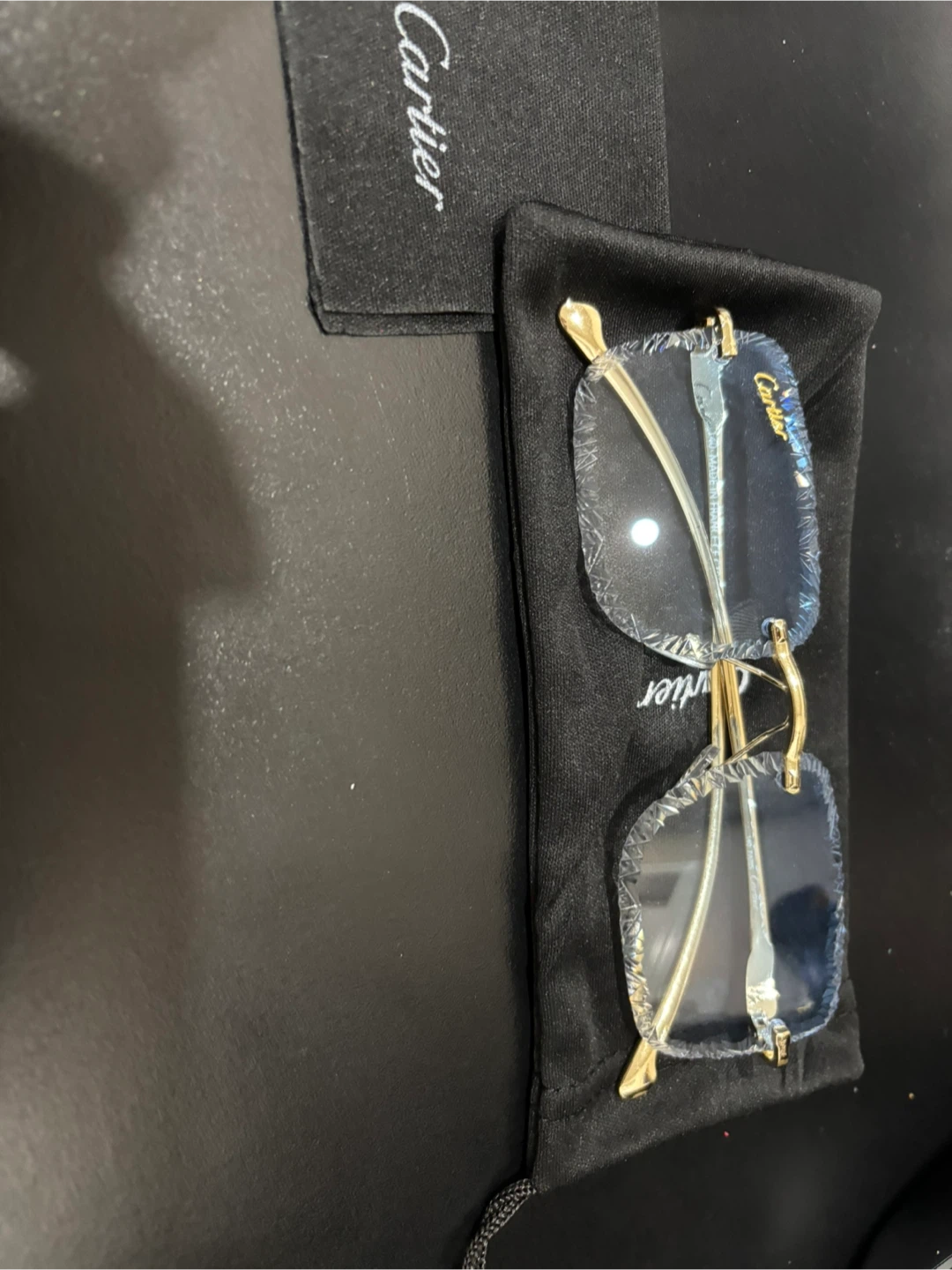 Cartier Rimless Sunglasses
