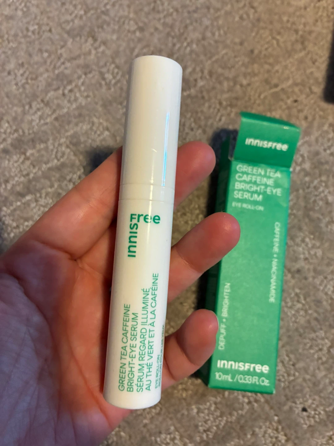 Innisfree Green Tea Caffeine Bright-Eye Serum (New) - photo 2