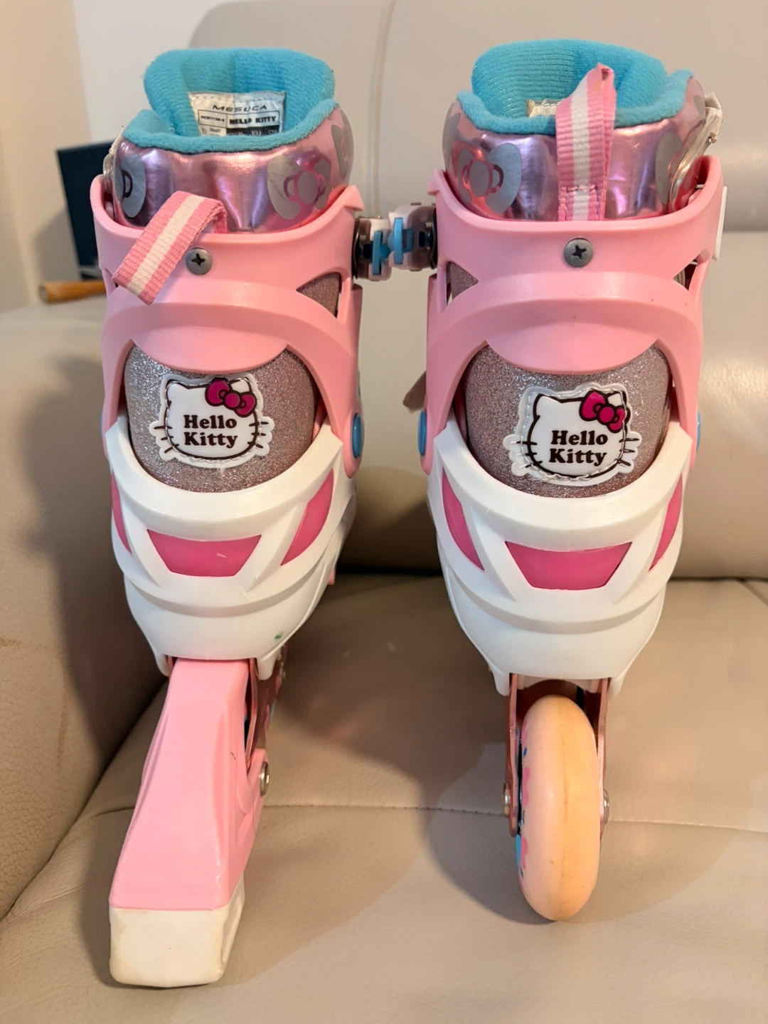 Hello Kitty Roller Skates - Size UK 1.5-4 / EU 34-38 - photo 3