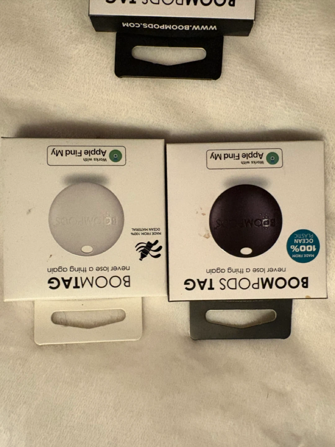 New BOOMPODS TAG Tracker - White & Black - photo 3