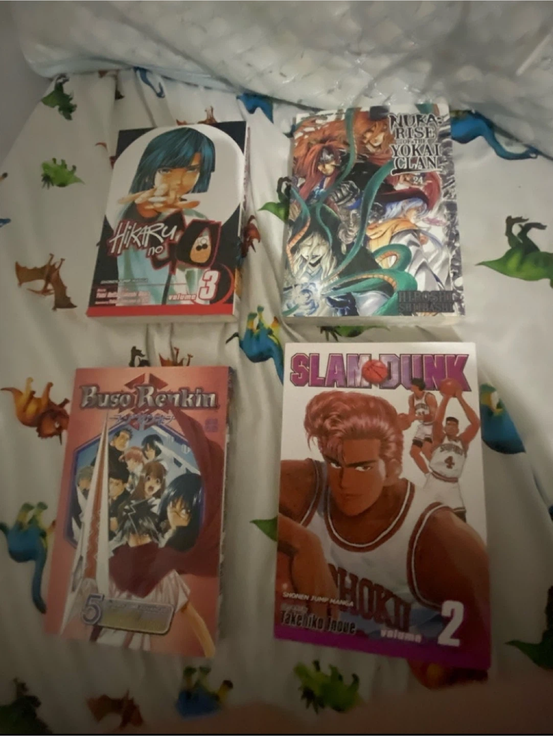 Manga Lot: Hikaru no Go, Nura, Buso Renkin, Slam Dunk