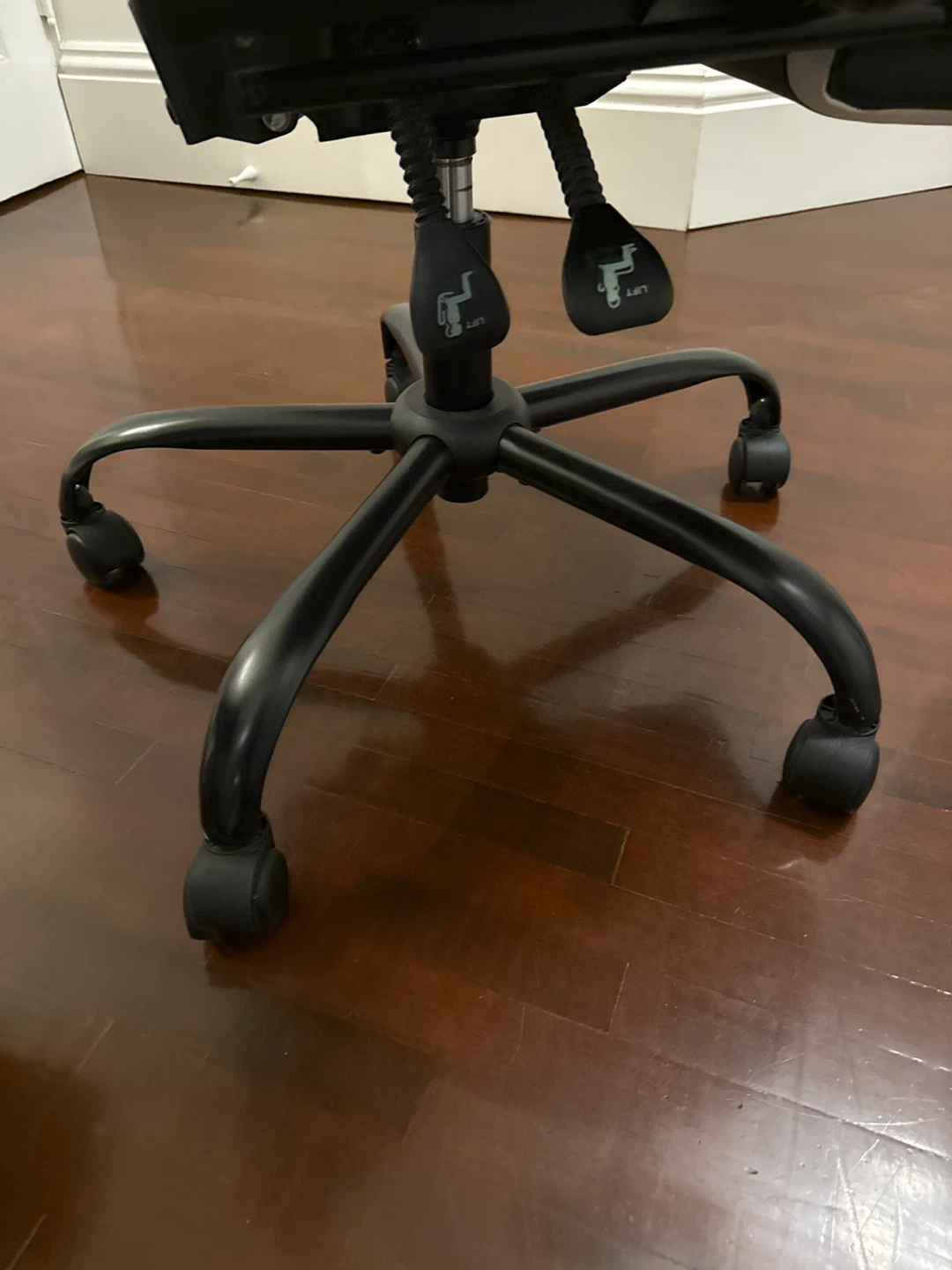 Black and White Gaming Chair - photo 5