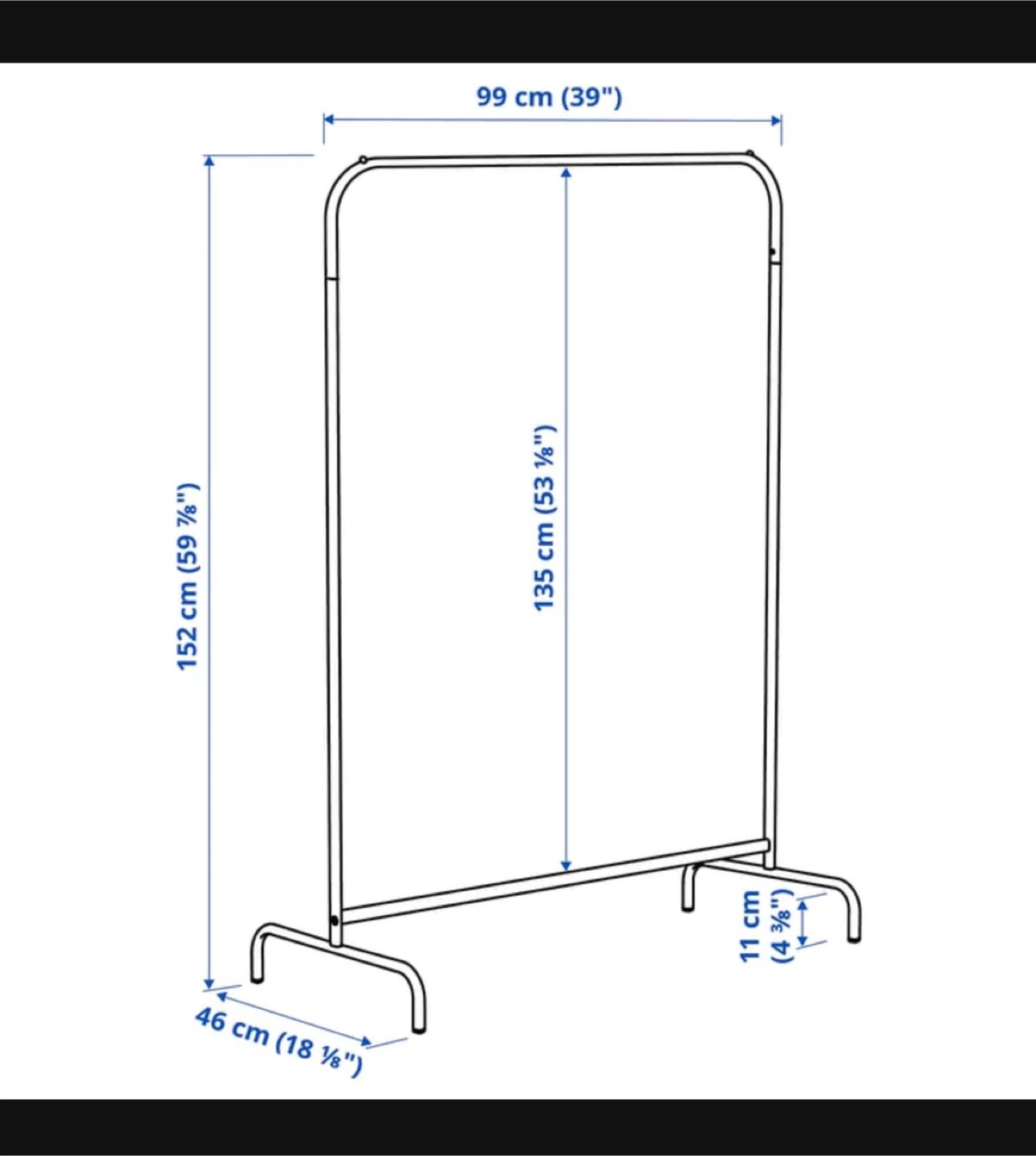 White Clothes Rack/Hanger - photo 4