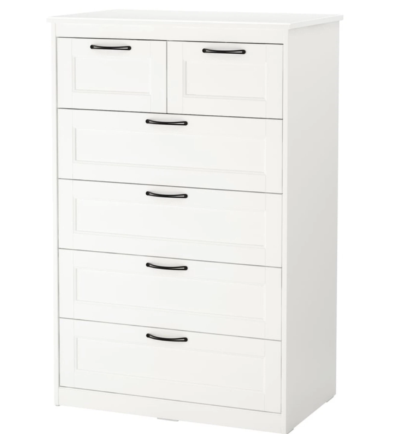 IKEA SONGESAND White 6 Drawer Dresser - photo 3