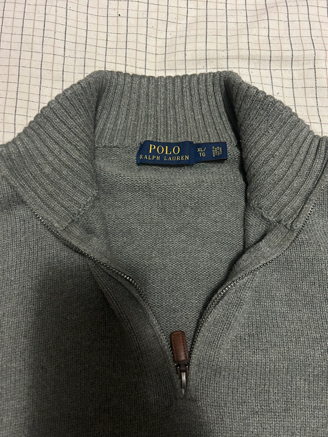 Polo Ralph Lauren Grey Sweater - XL