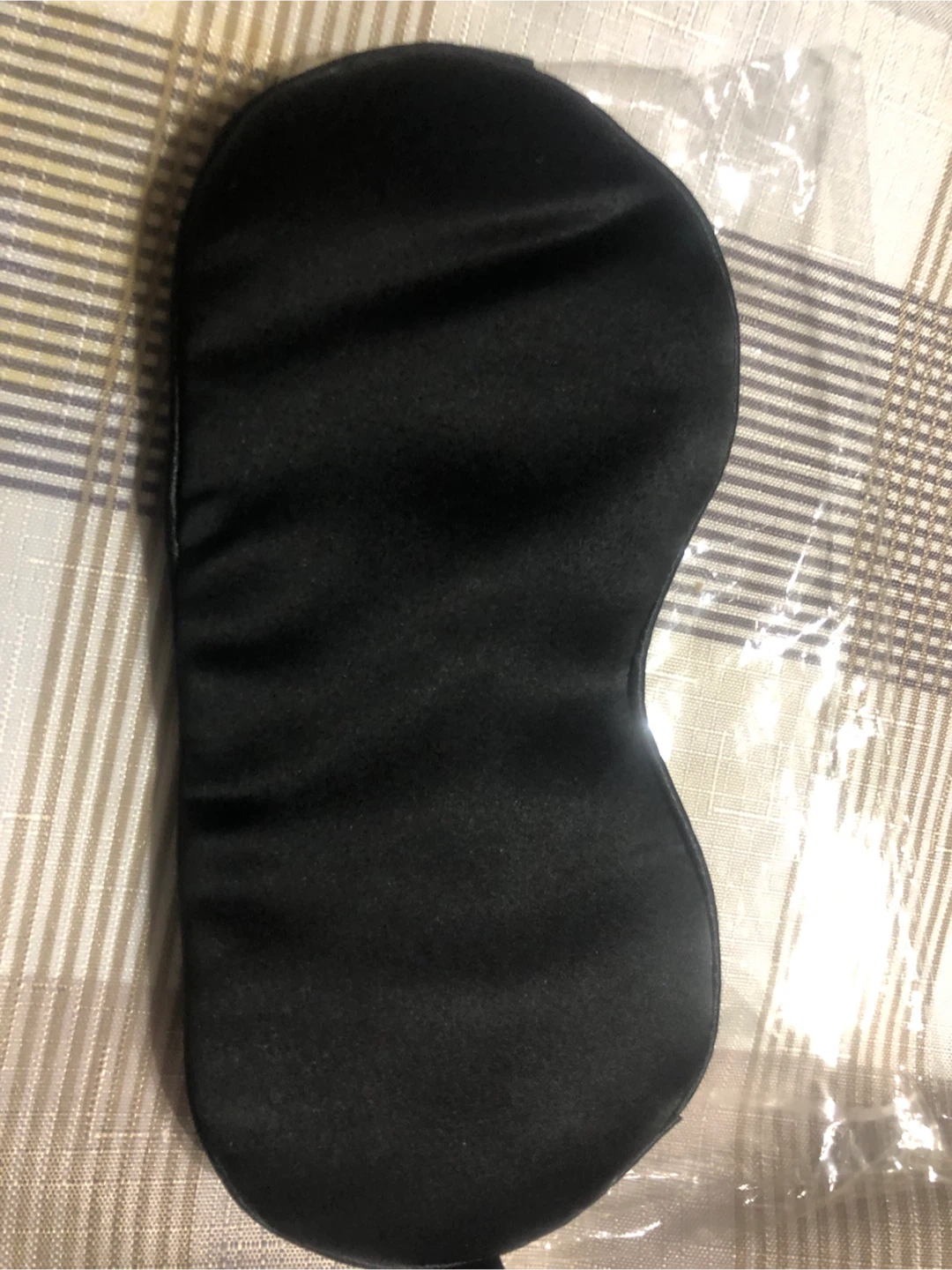 Black Sleep Mask - New