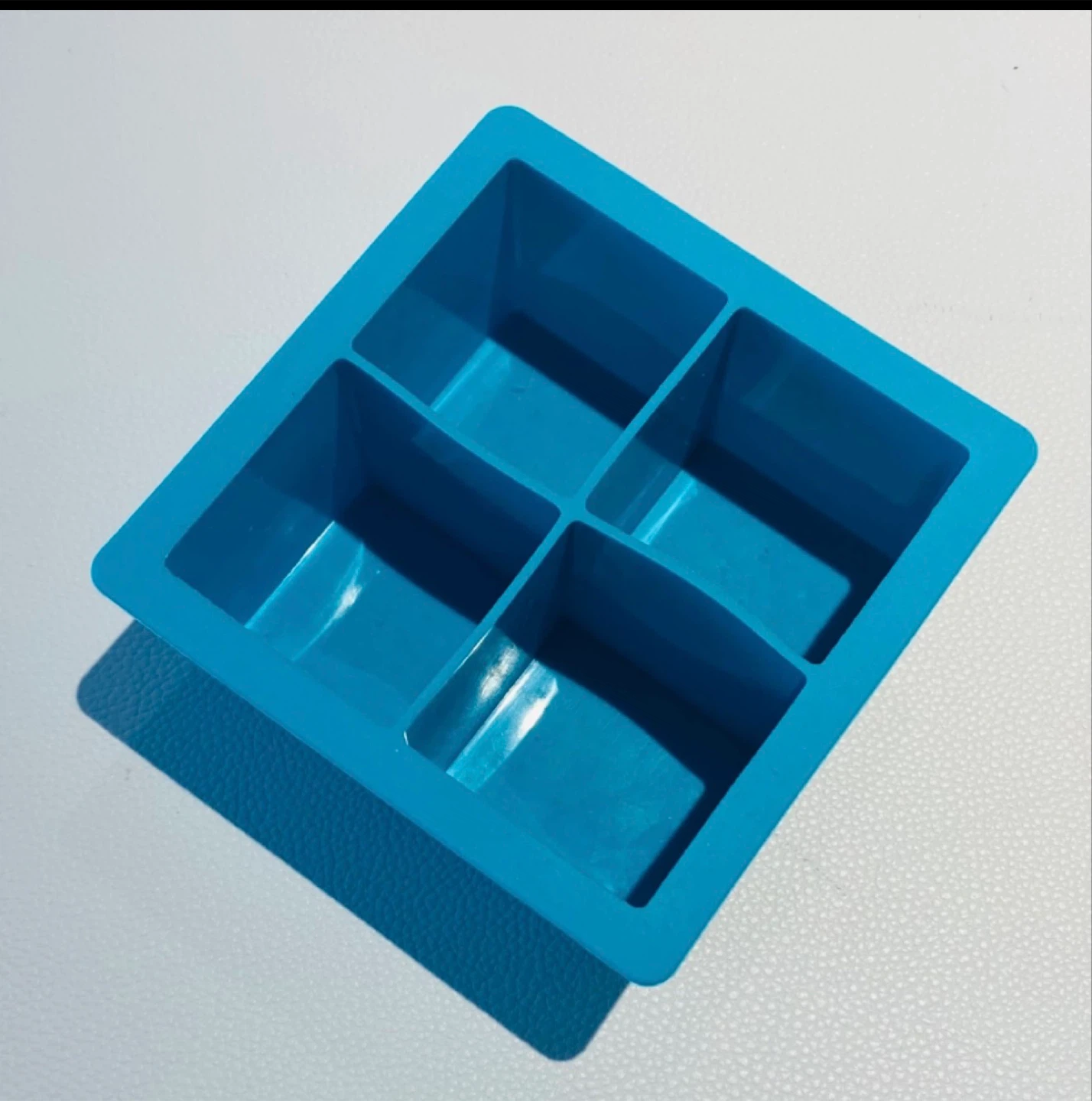 Blue Silicone Ice Cube Tray