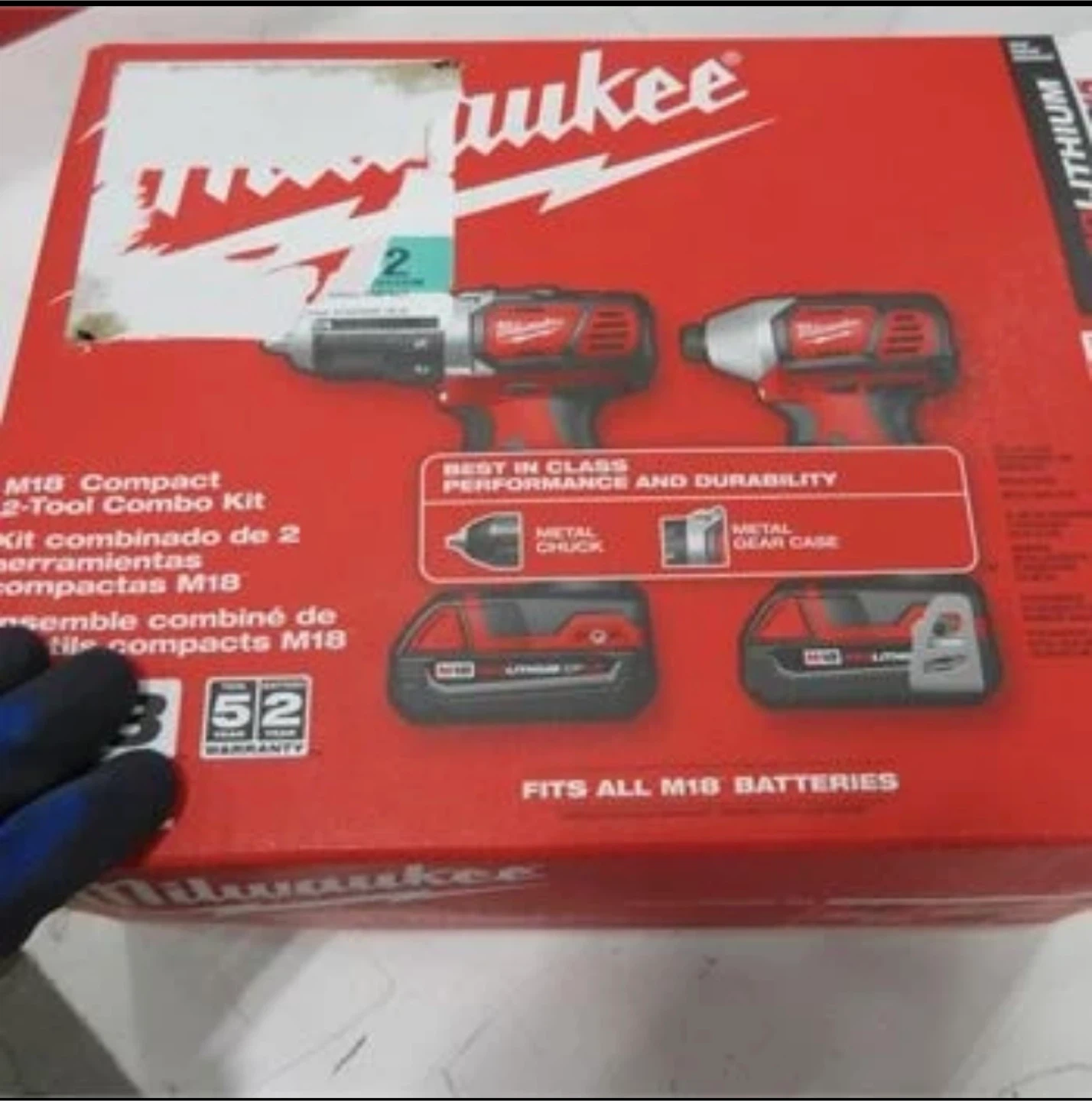 Milwaukee 2606-20 Drill & 2656-20 Impact Driver Kit