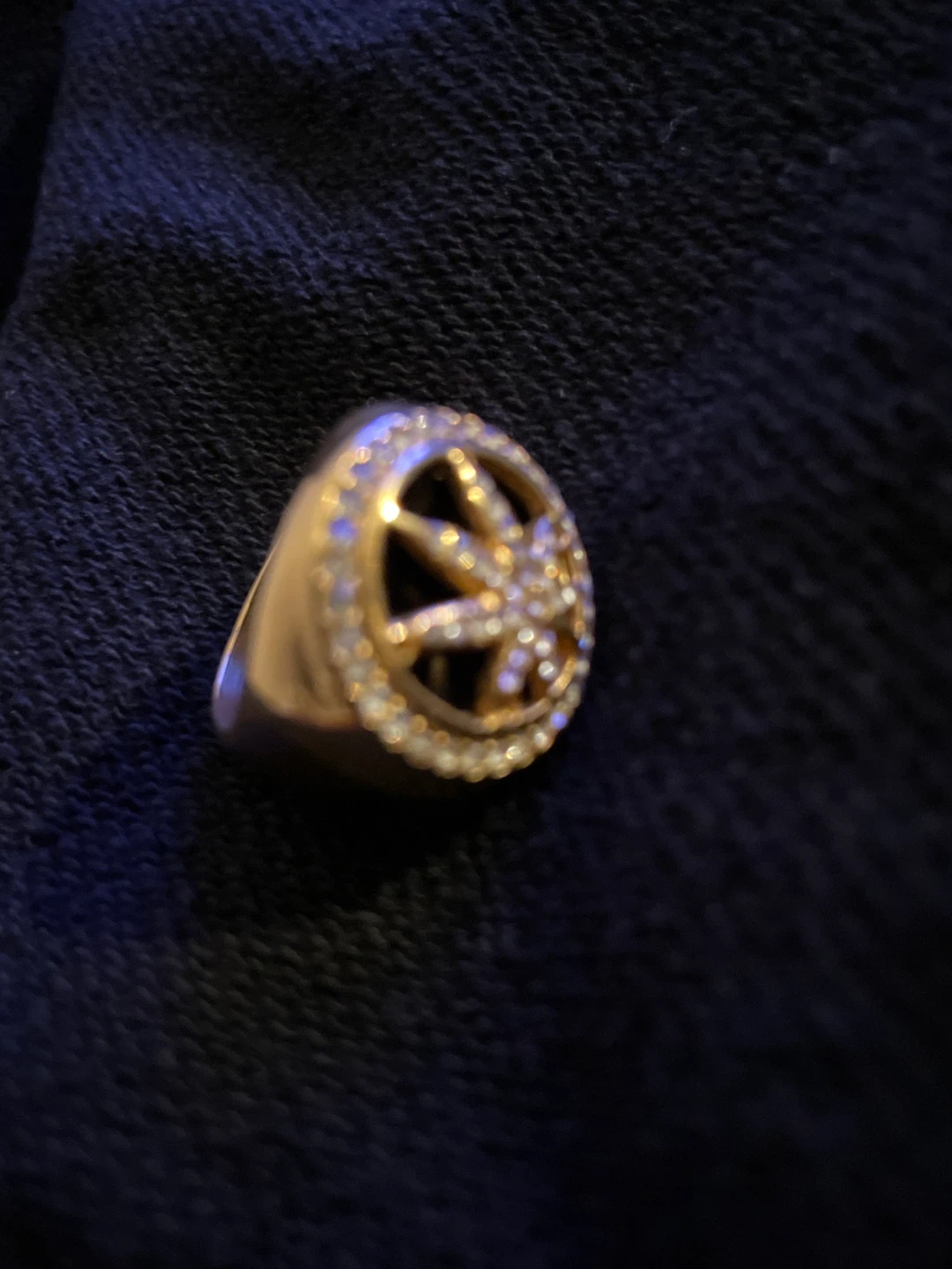 Gold Tone Ring
