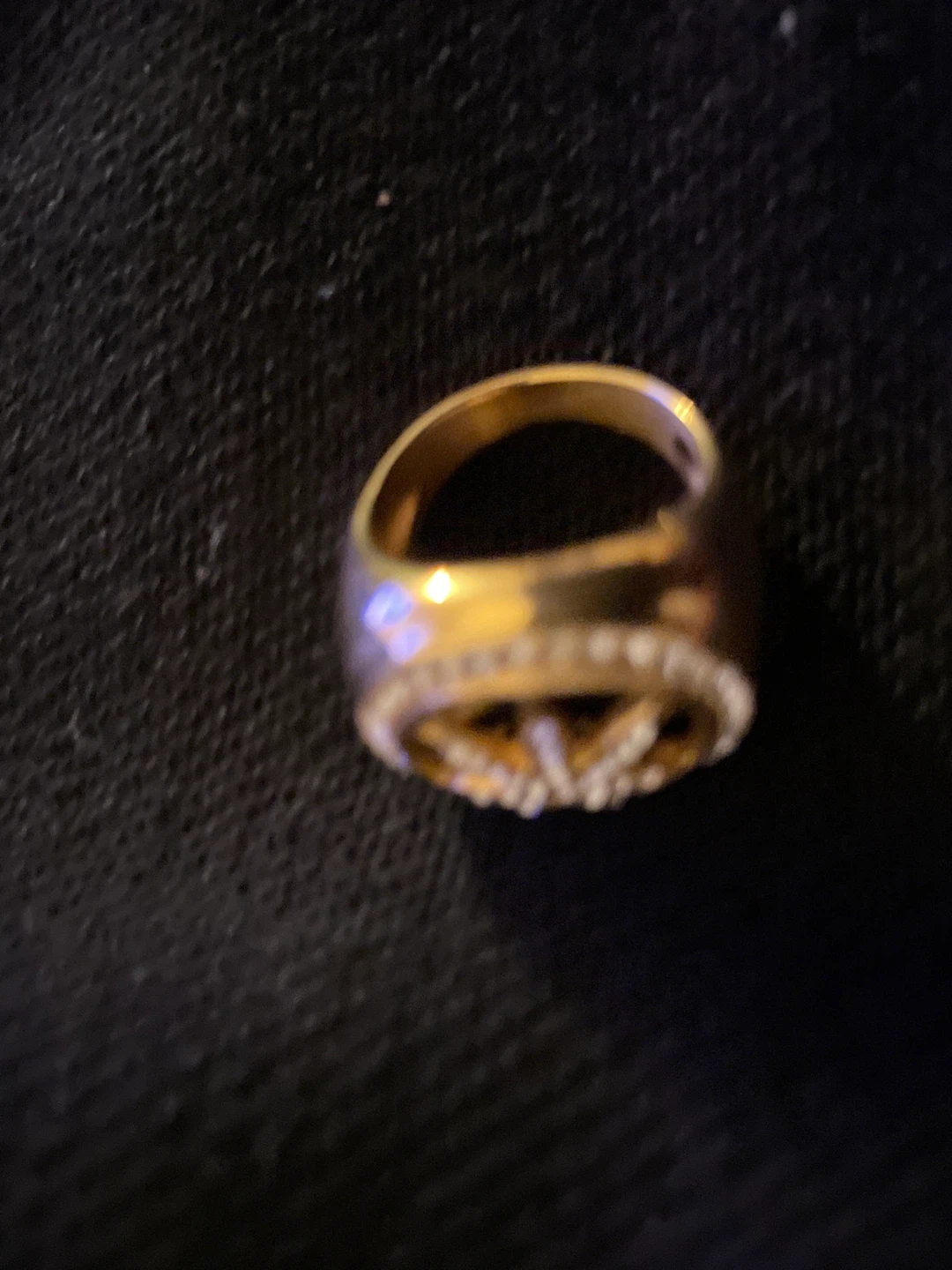 Gold Tone Ring - photo 3