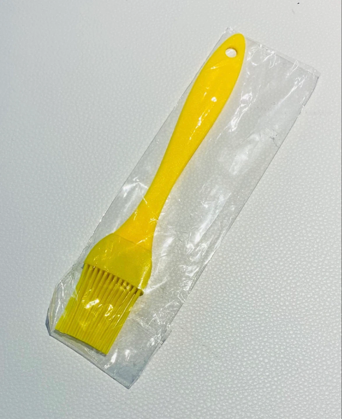 Yellow Silicone Basting Brush - New