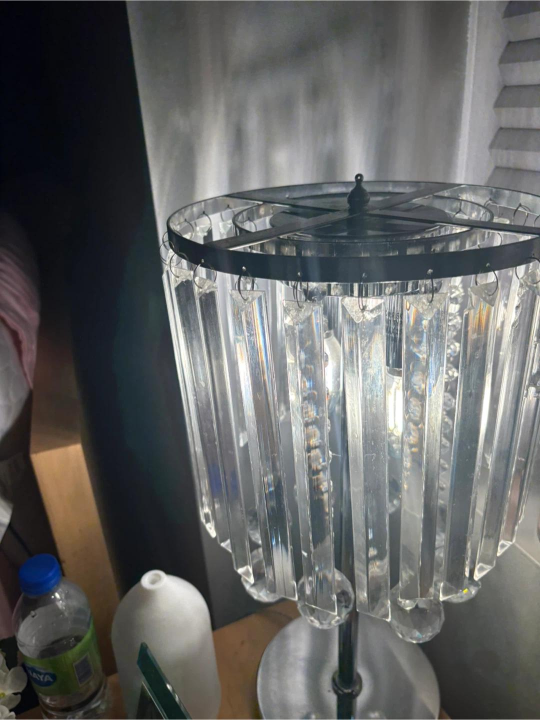 Crystal Chandelier Table Lamp - photo 3