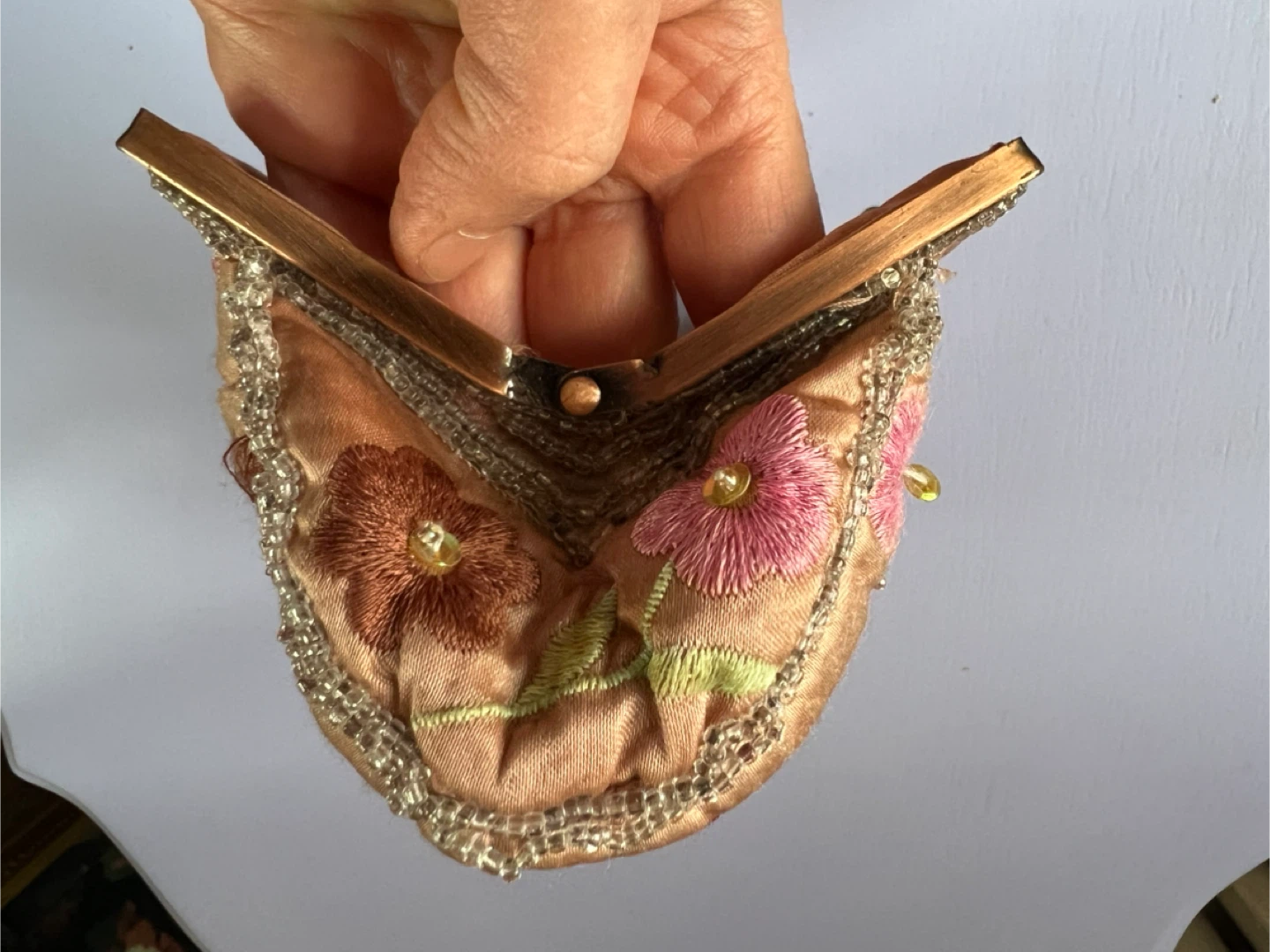 Carlo Fellini Beaded Clutch Purse - photo 4