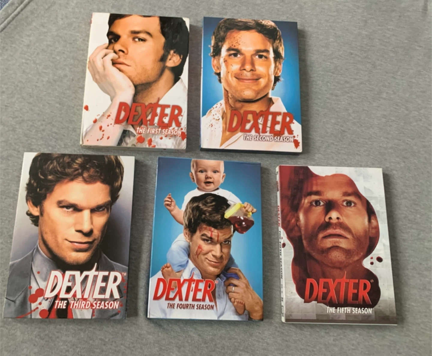 Dexter DVD Seasons 1-5