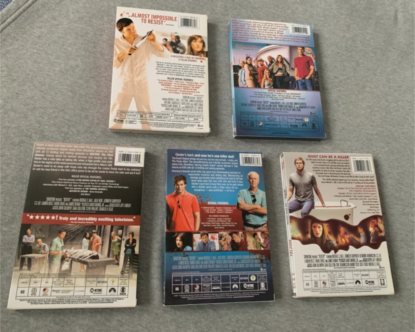 Dexter DVD Seasons 1-5 - photo 2