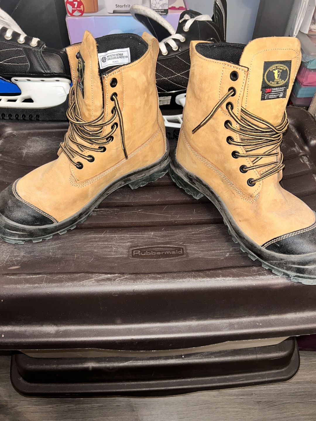 King Power Insulated Work Boots size 12 - photo 2