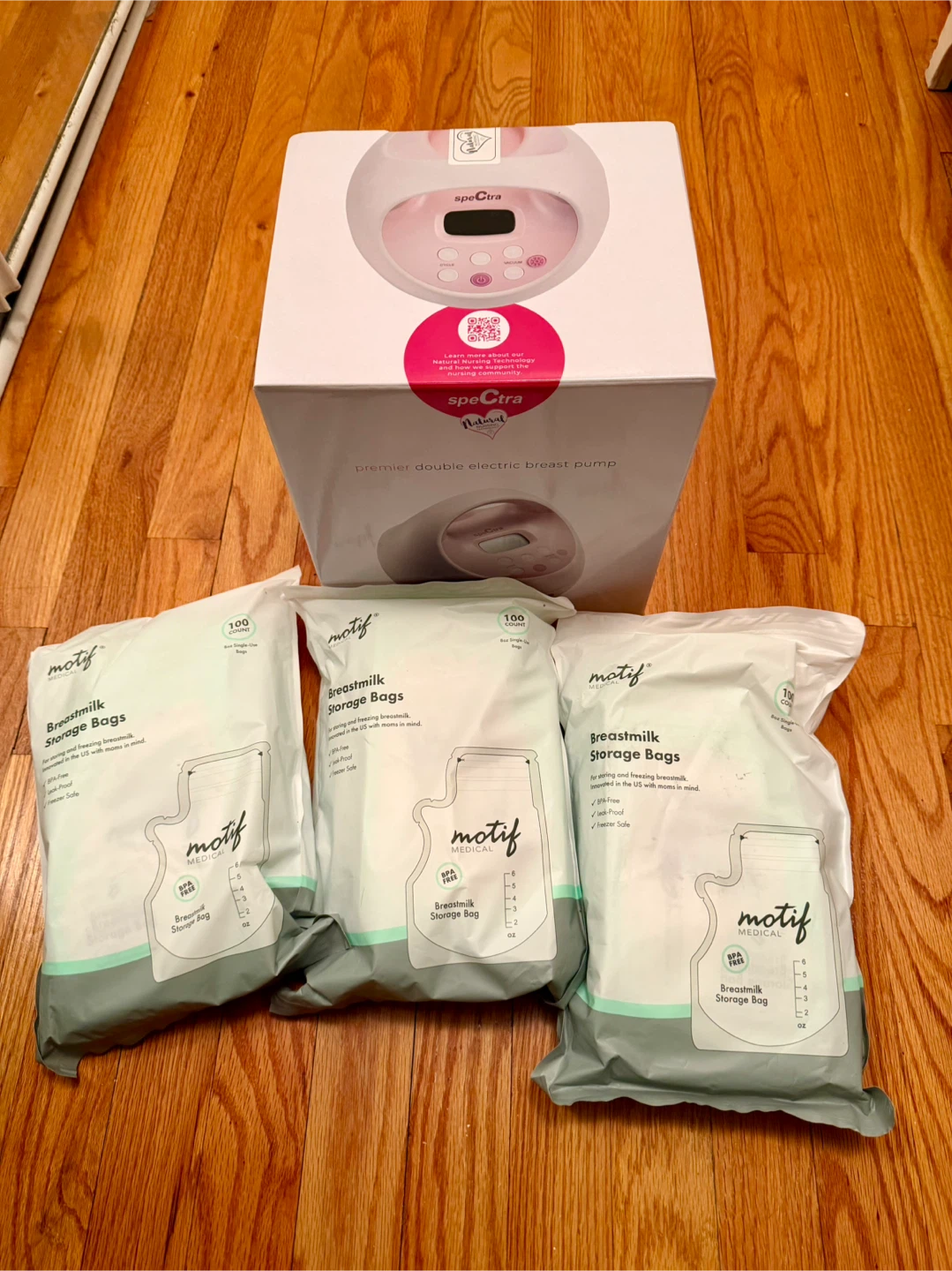 Spectra S2 Breast Pump + Bags