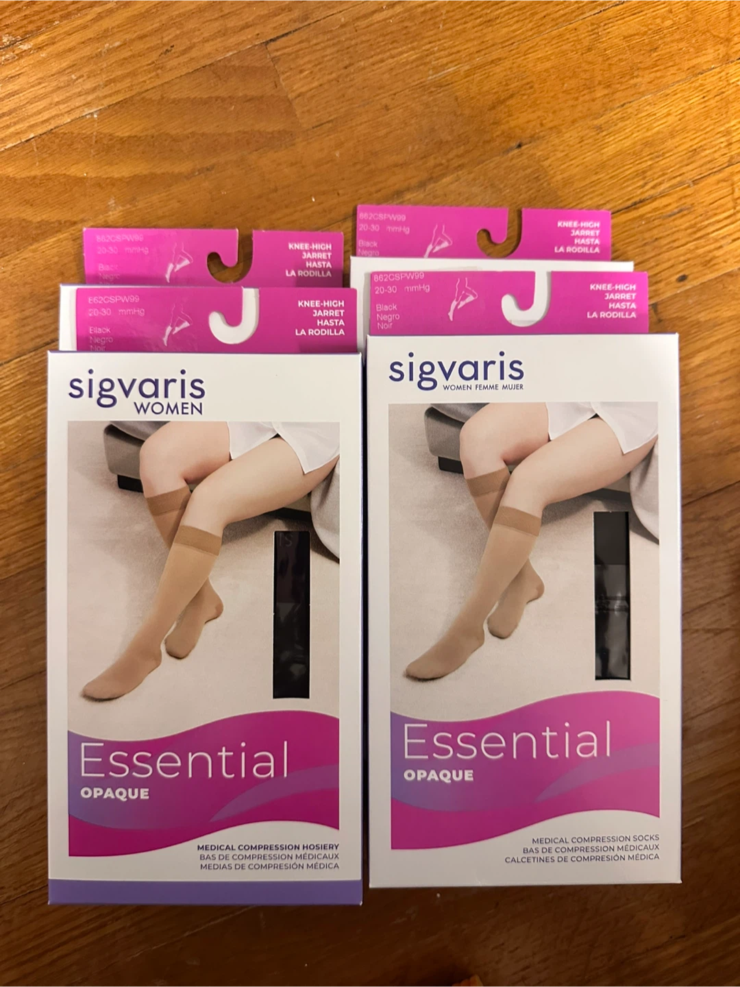 Sigvaris Essential Opaque Compression Stockings - photo 3
