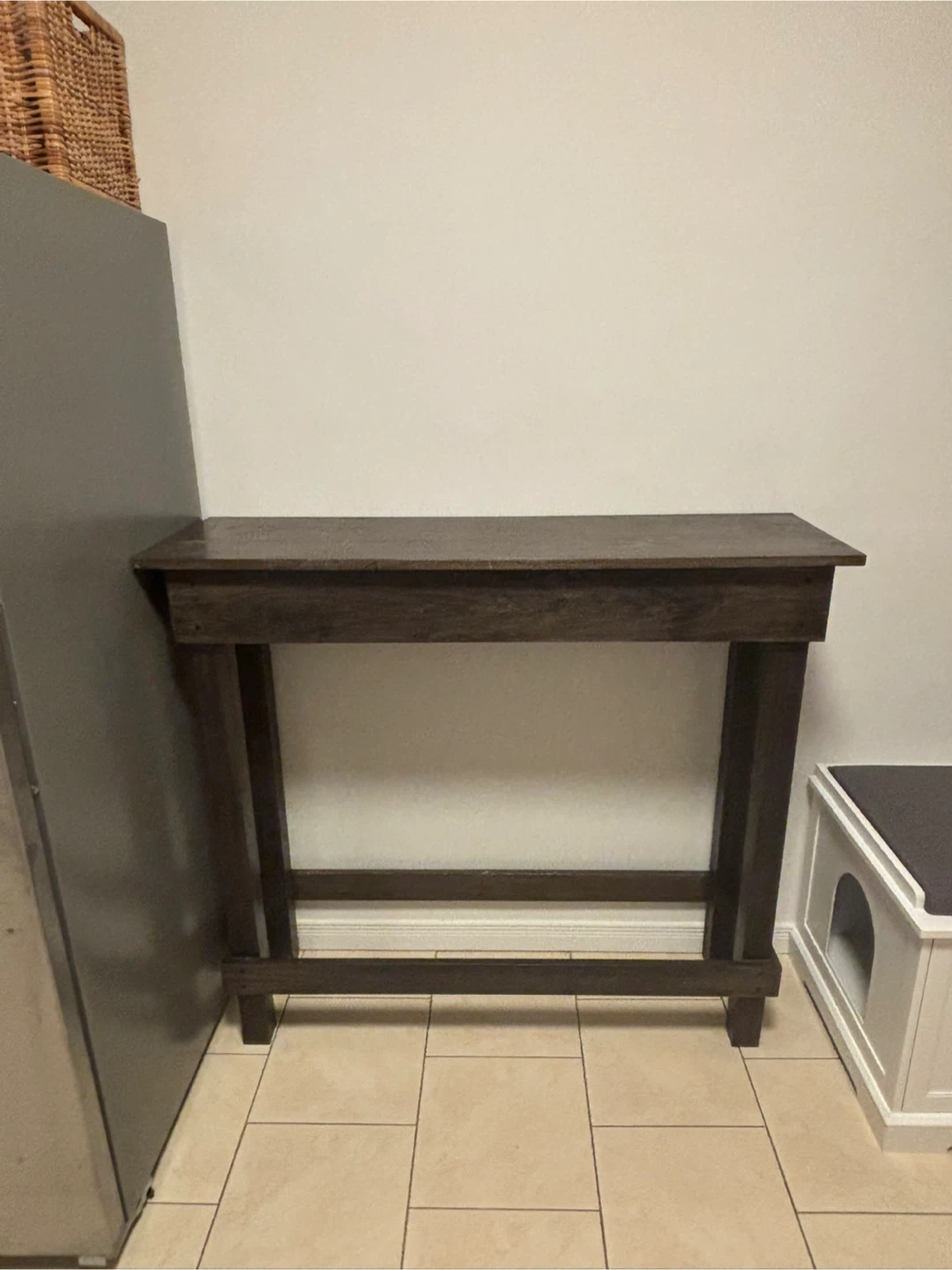Rustic Wooden High Top/ Bar Table
