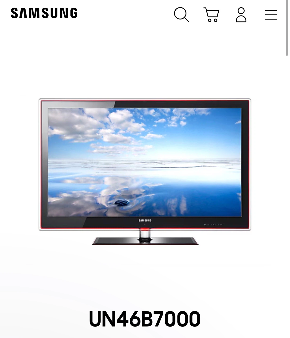 Samsung 46" LED TV