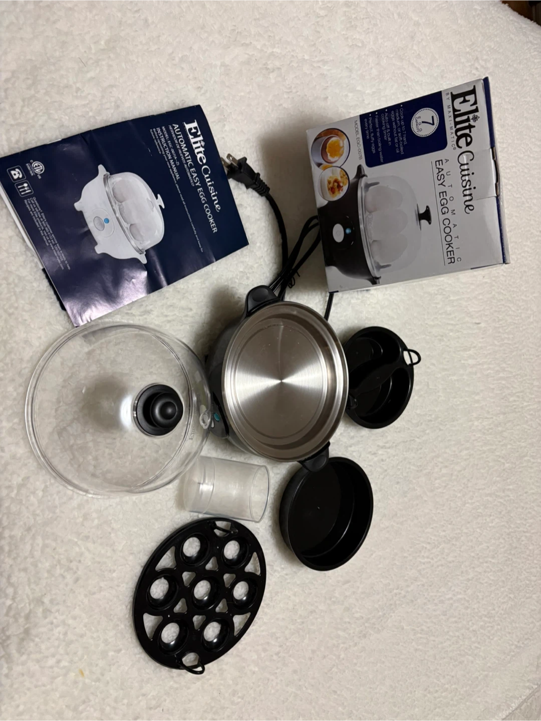 Elite Cuisine Automatic Easy Egg Cooker - photo 2