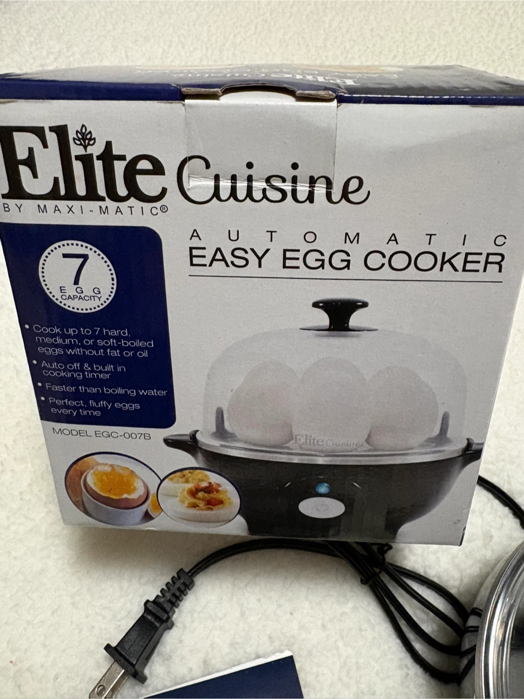 Elite Cuisine Automatic Easy Egg Cooker - photo 3