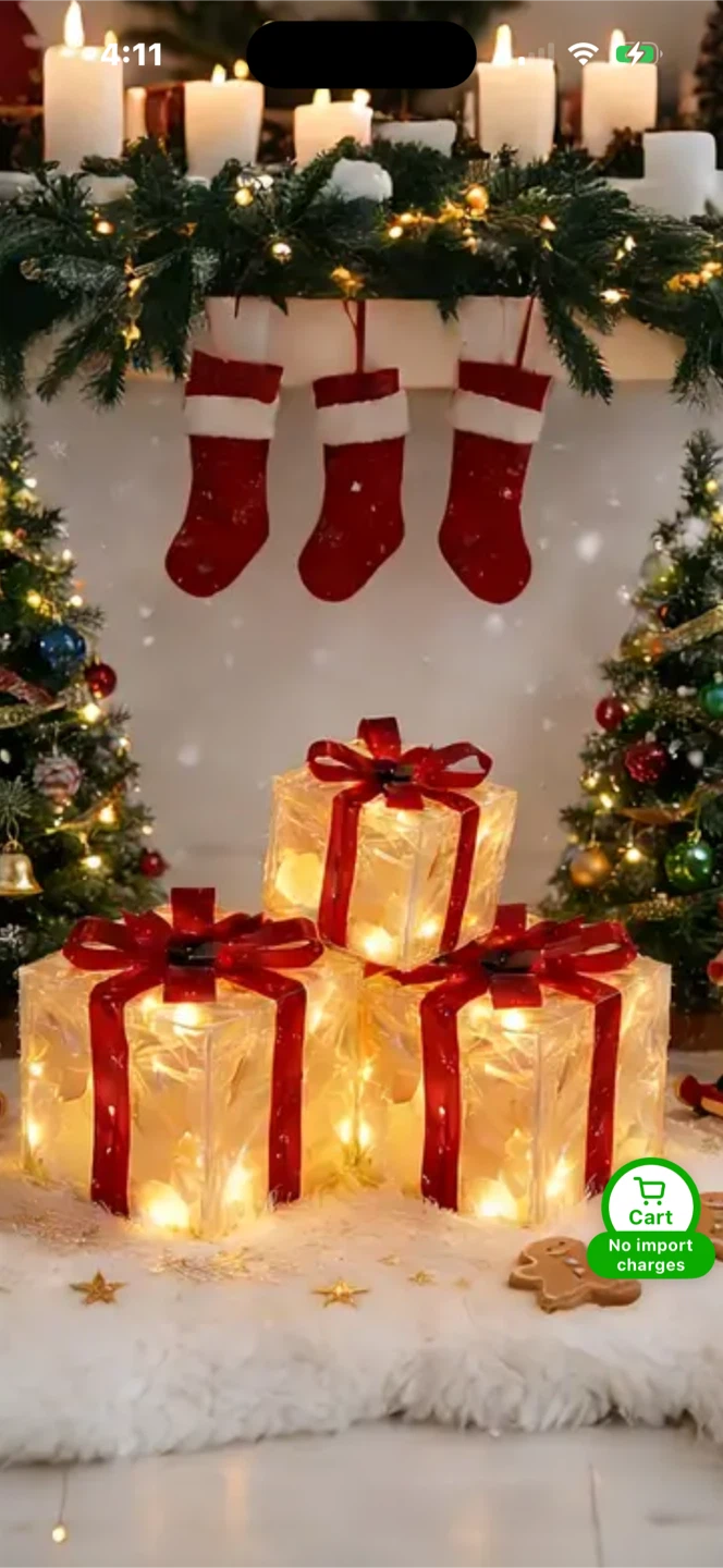Gift Box Lights - USB & Battery Powered