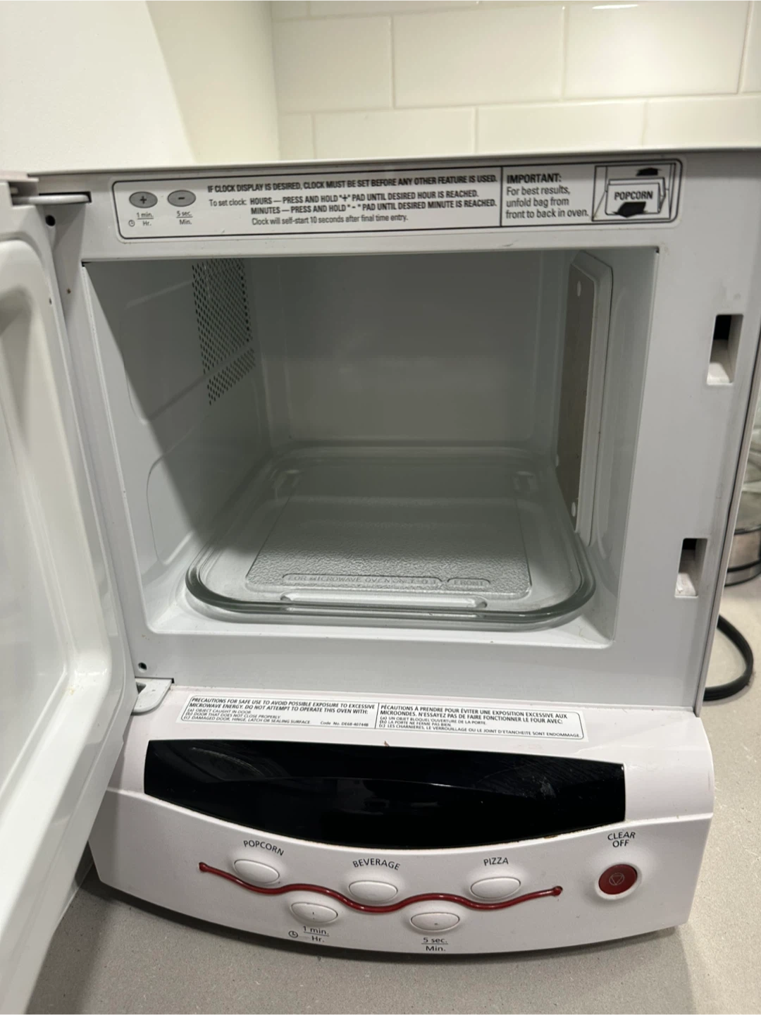 Samsung Junior Microwave - White - photo 4