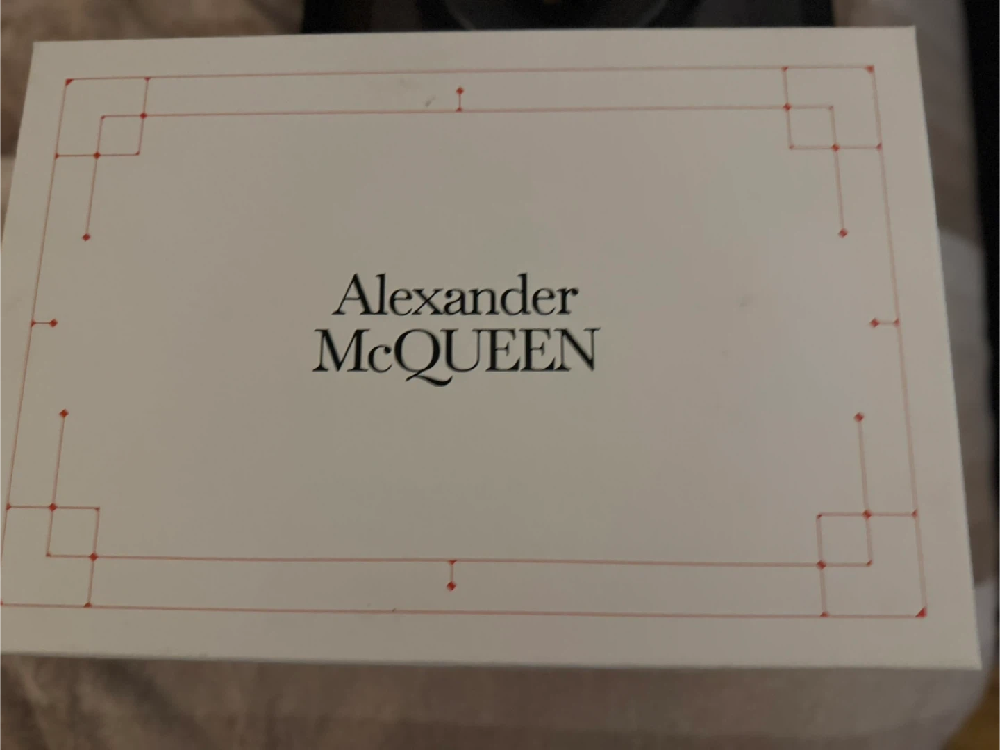 Alexander McQueen Oversized Sneakers - White/Navy