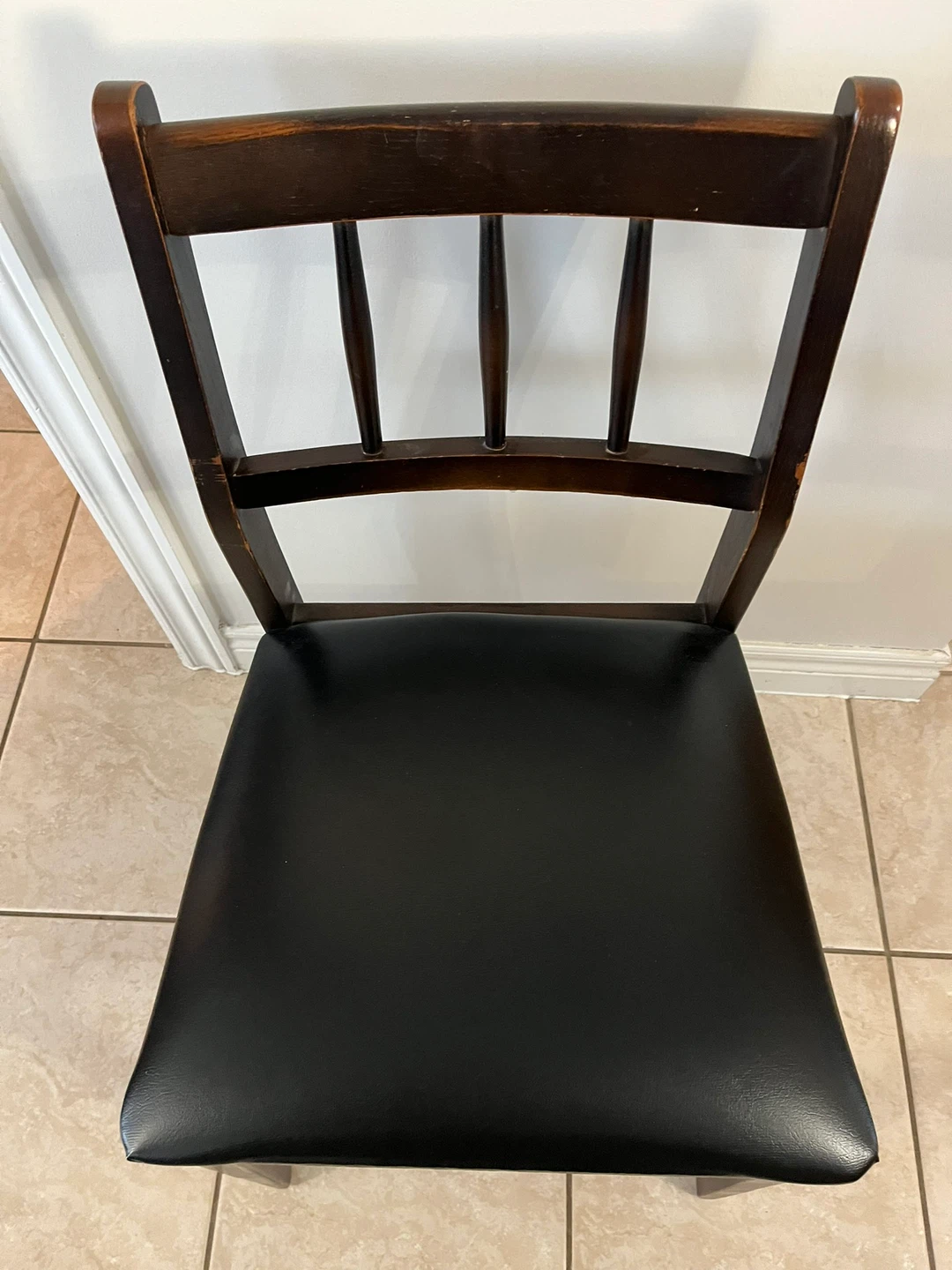 Small vintage wooden chair