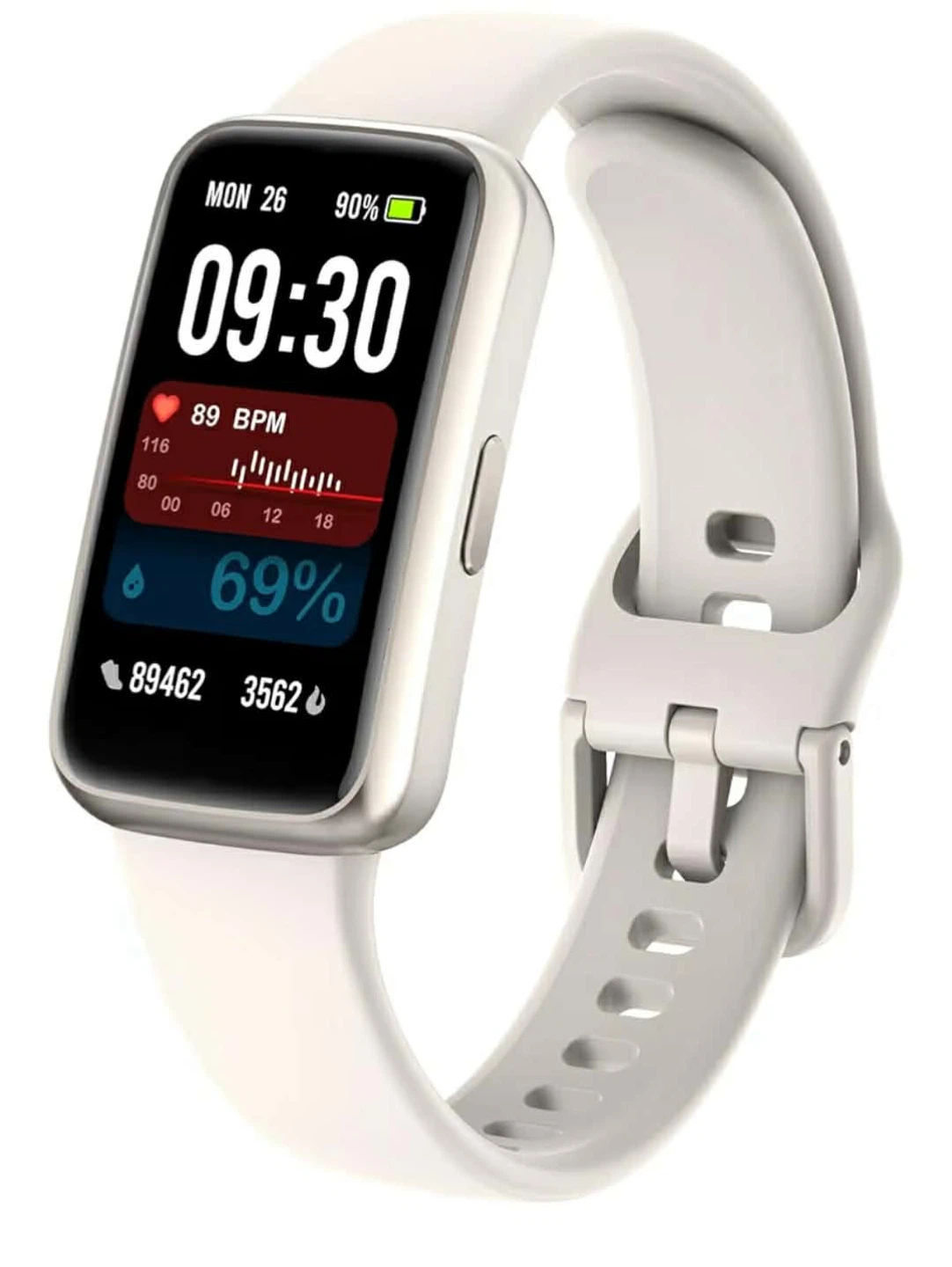Fitness Tracker Smart Watch - 1.47" Full-Touch Screen