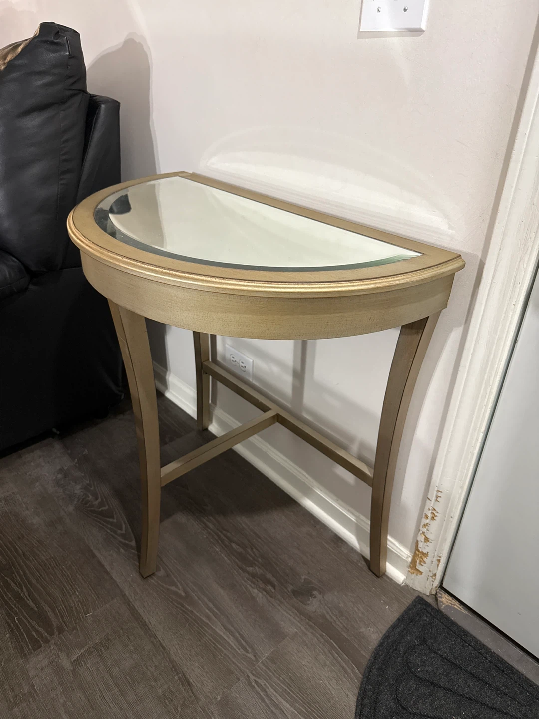 Half-Moon Entryway Table