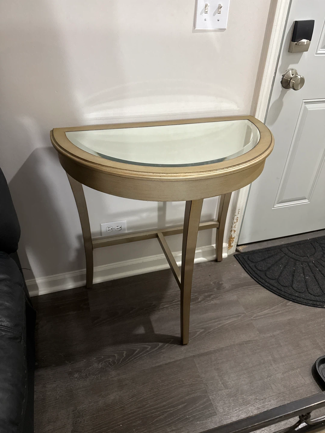 Half-Moon Entryway Table - photo 2